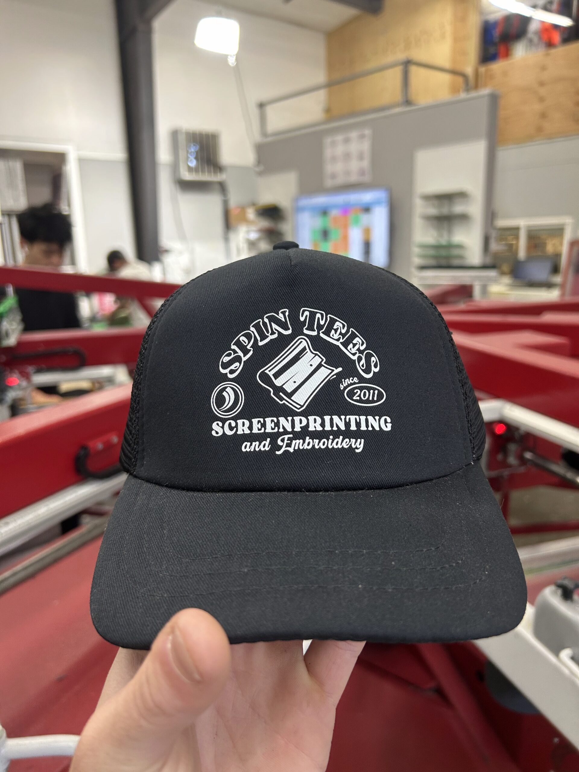 DTF on hat